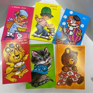 Vintage Greeting Cards Children’s set of 12 by Olympicard